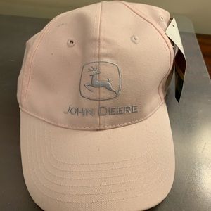 NWT John Deere hat pink
